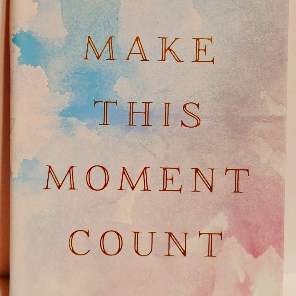 Eccolo - Make This Moment Count - Watercolor Style Journal - 6" x 8"